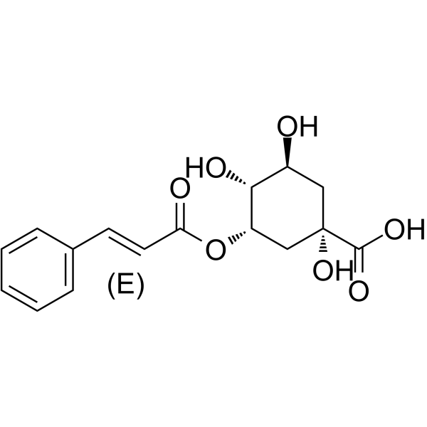 (E)-5-O-Cinnamoylquinic acid 6470-68-4